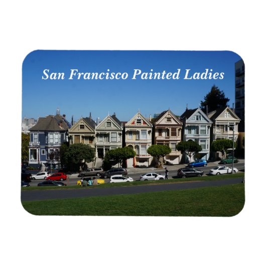 San Francisco schreef dames #4 Magnet Magneet (Horizontaal)