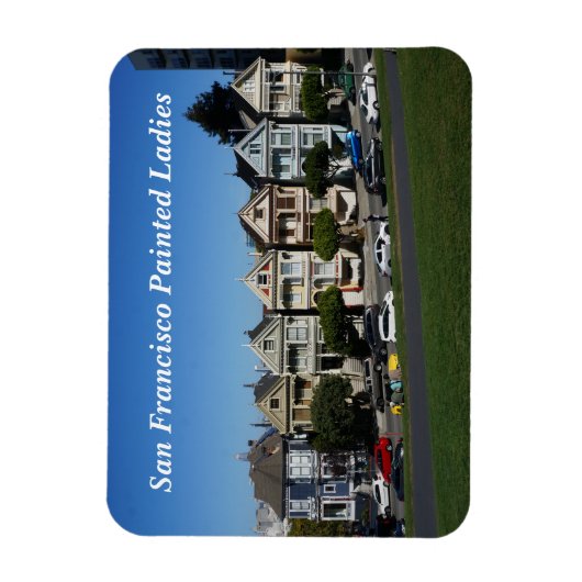 San Francisco schreef dames #4 Magnet Magneet (Verticaal)