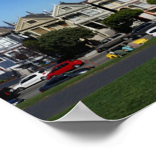 San Francisco schreef dames #4 Poster (Hoek)