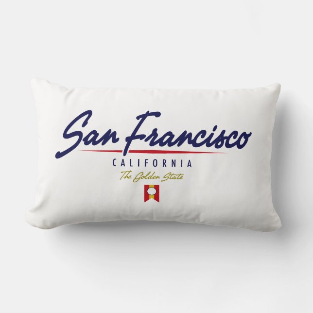 San Francisco Script Kussen (Voorkant)
