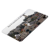 San Francisco Seagull Premium Flexi Magnet Magneet (Linkerzijde)