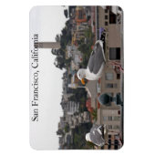 San Francisco Seagull Premium Flexi Magnet Magneet (Verticaal)