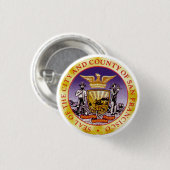 San Francisco Seal Ronde Button 3,2 Cm (Voorkant /achterkant)