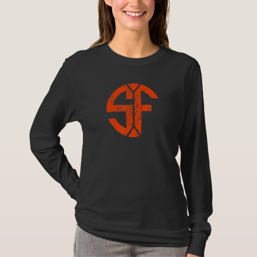 San Francisco Sf Home Monogram Game Day Gi T-shirt (Voorkant)
