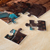 San Francisco Silhouet. Legpuzzel (Zijkant)