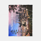 San Francisco Skyline #12 Fleece Blanket Deken (Voorkant)