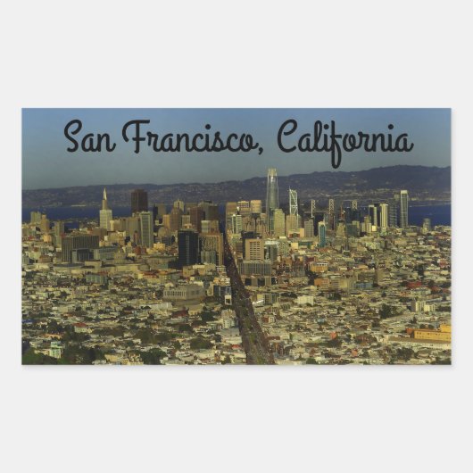 San Francisco Skyline #13-3 Stickers (Voorkant)