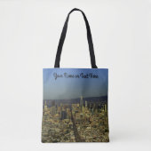San Francisco Skyline #13 All Over Print Canvas ta Tote Bag (Voorkant)