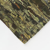 San Francisco Skyline #13 Fleece Blanket Deken (Hoek)