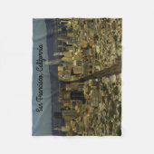 San Francisco Skyline #13 Fleece Blanket Deken (Voorkant)