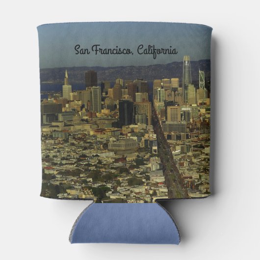San Francisco Skyline #13 Koelbox Blikjeskoeler (Achterkant)