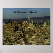 San Francisco Skyline #13 Poster (Voorkant)