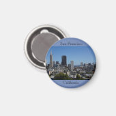 San Francisco Skyline #1 Magnet (Voorkant / Achterkant)