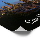 San Francisco Skyline #3 Poster (Hoek)