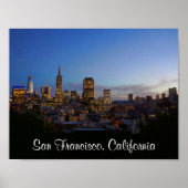San Francisco Skyline #3 Poster (Voorkant)