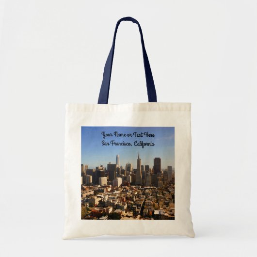 San Francisco Skyline #8-2 Canvas tas (Voorkant)