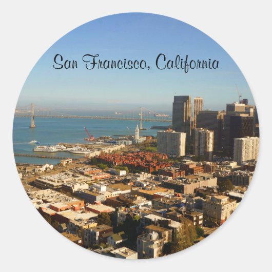 San Francisco Skyline #9-1 Stickers (Voorkant)