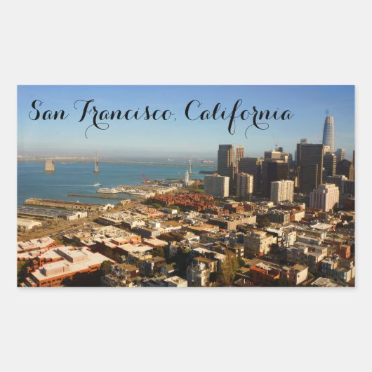 San Francisco Skyline #9-3 Stickers (Voorkant)