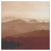 San Francisco Skyline Abstracte Fabric Stof (Close Up)