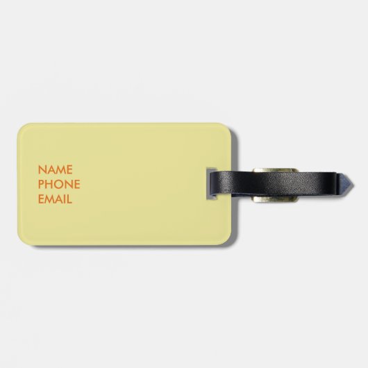 SAN FRANCISCO SKYLINE BAGAGELABEL (Achterkant horizontaal)