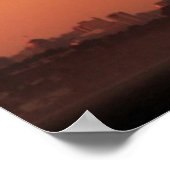 San Francisco Skyline/Bay Bridge Sunset Panorama Poster (Hoek)