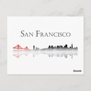 San Francisco Skyline Briefkaart