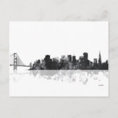 SAN FRANCISCO SKYLINE BRIEFKAART (Voorkant)