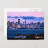 San Francisco Skyline Briefkaart (Voorkant / Achterkant)