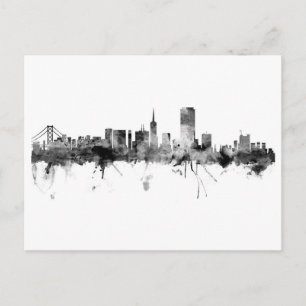 San Francisco Skyline Briefkaart