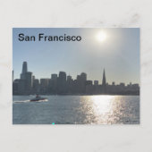 San Francisco Skyline Briefkaart (Voorkant)