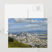 San Francisco skyline Briefkaart (Voorkant / Achterkant)