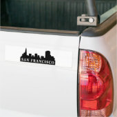 San Francisco Skyline Bumpersticker (Op Truck)