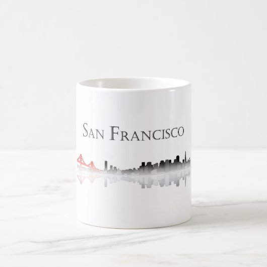 San Francisco Skyline Coffee Mok (Center)
