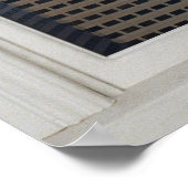 San Francisco Skyline Faux - Fake White Window Poster (Hoek)