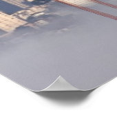 San Francisco Skyline from Golden Gate Bridge. Poster (Hoek)