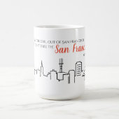 San Francisco Skyline Girl Quote Mok (Center)