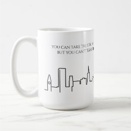 San Francisco Skyline Girl Quote Mok
