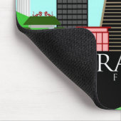 San Francisco Skyline Illustration Muismat (Hoek)