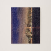 San Francisco skyline in mist 's nachts. Legpuzzel (Verticaal)