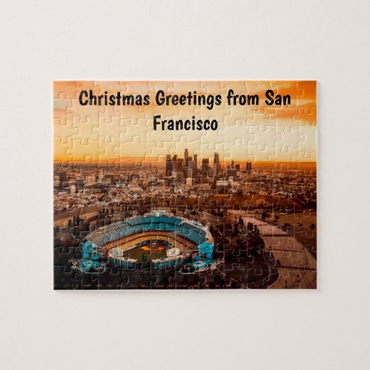 San Francisco Skyline. Jigzaag Puzzle Legpuzzel (Horizontaal)
