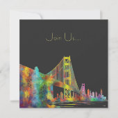 SAN FRANCISCO SKYLINE KAART (Voorkant)