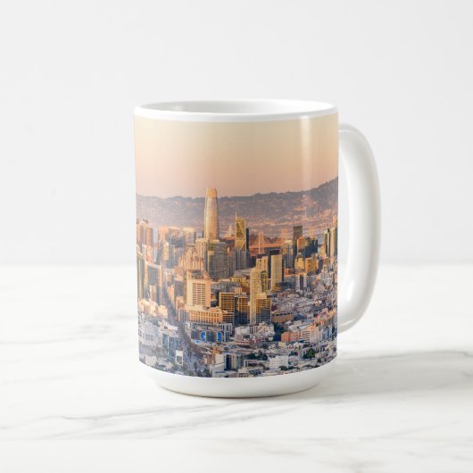 San Francisco Skyline Koffiemok (Voorkant rechts)