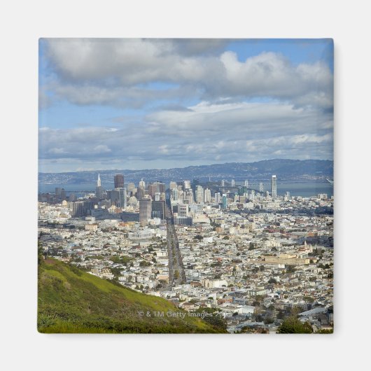 San Francisco skyline Magneet (Voorkant)