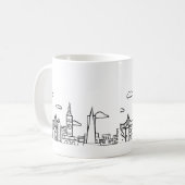 San Francisco Skyline Mok (Voorkant links)