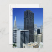 San Francisco, Skyline of Financial District Briefkaart (Voorkant / Achterkant)