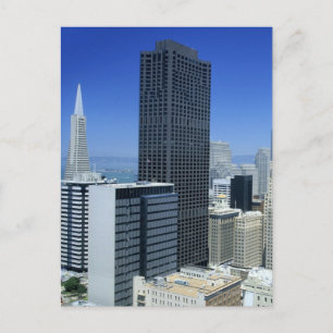 San Francisco, Skyline of Financial District Briefkaart