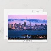 San Francisco Skyline Post Card Briefkaart (Voorkant / Achterkant)