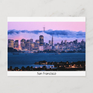 San Francisco Skyline Post Card Briefkaart