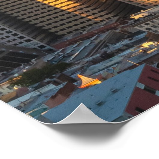 San Francisco Skyline Poster (Hoek)