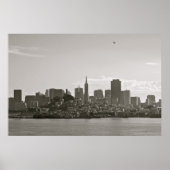 San Francisco Skyline Poster (Voorkant)